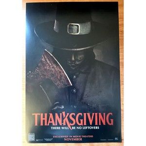 Thanksgiving Movie Mini Poster 11x17 Horror John Carver Theater Promo Collection